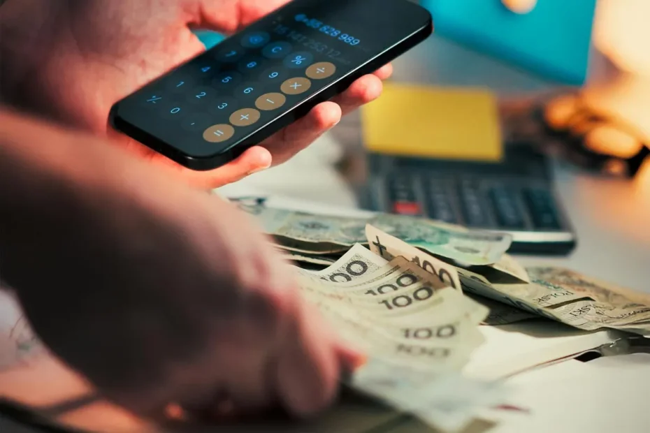 smartphone budgeting app dashboard finance
