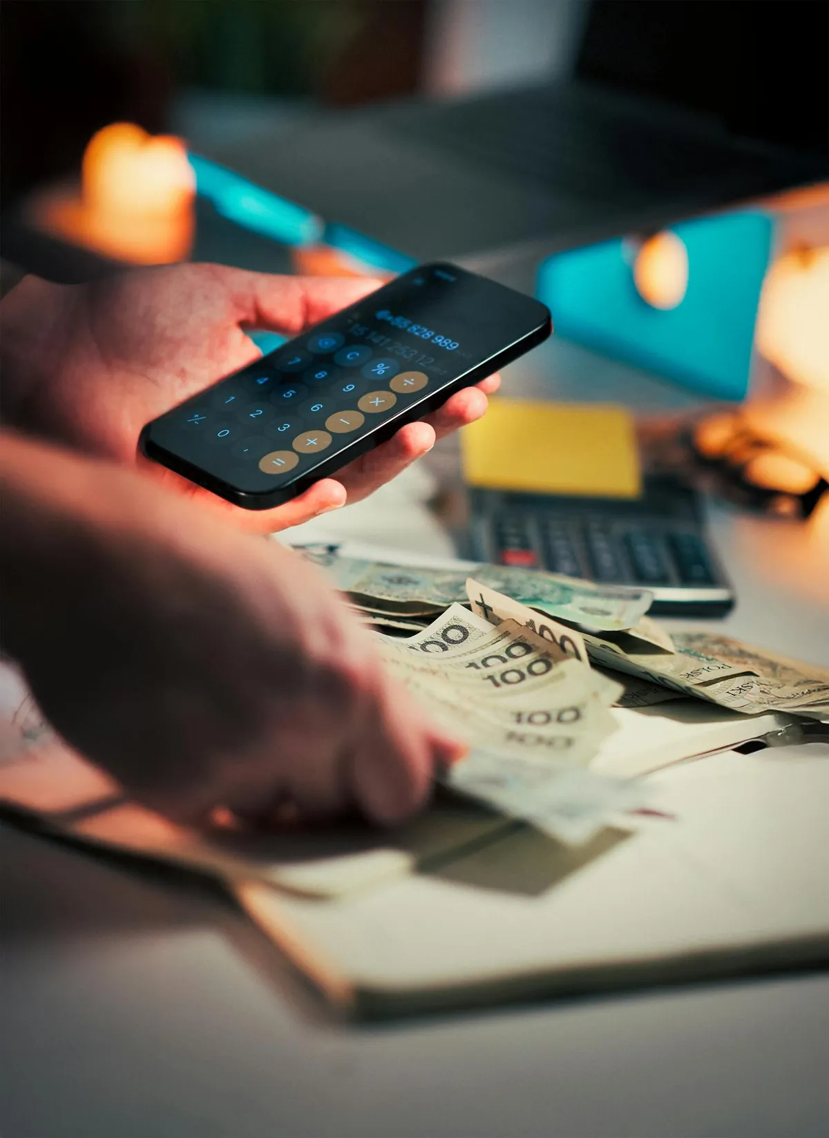 smartphone budgeting app dashboard finance